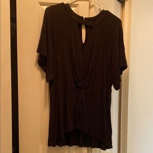 Elegant Black Women's Top